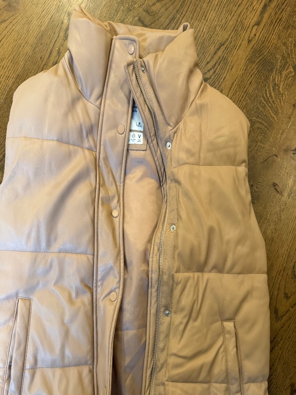 Abercrombie & Fitch  Tan Vest